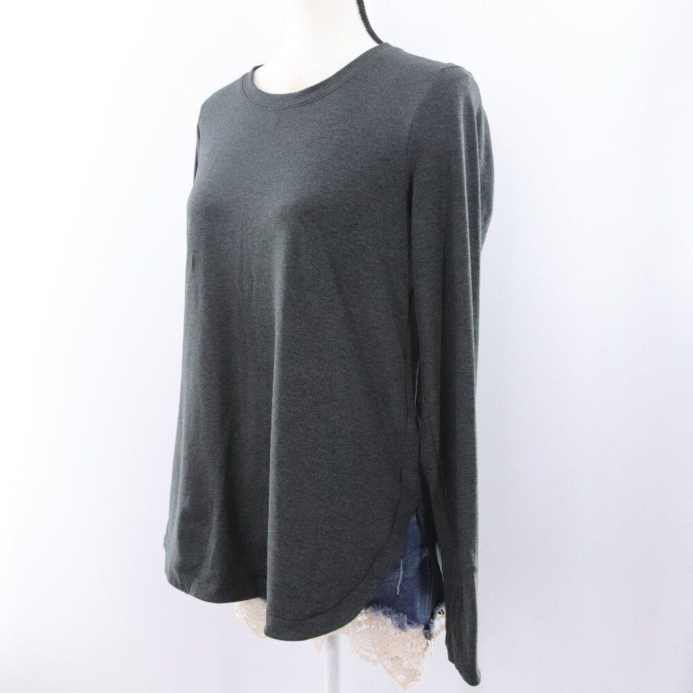 Athleta | Uptempo Stretch Knit‎ Long Sleeve T Shirt Medium Athletic